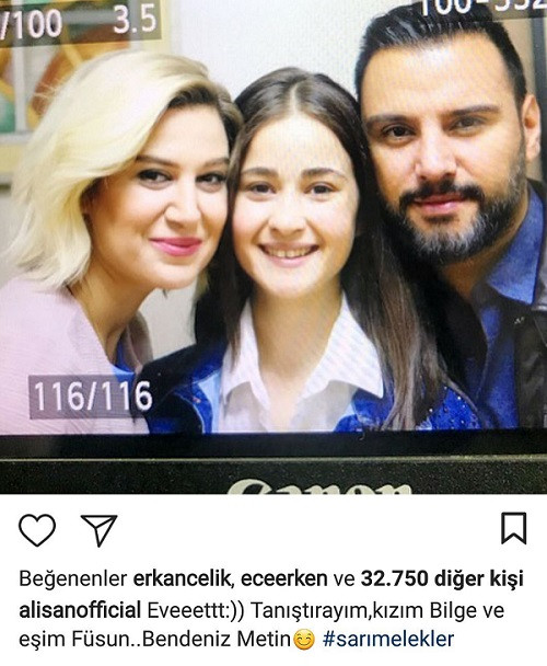 Alişan'ın yeni dizisi Dostlar Durağı'ndaki kızı Bilge bakın kim çıktı? - Resim: 1