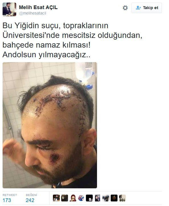 ODTÜ'de dayak yedi dediler, Almanya'dan çıktı - Resim: 1