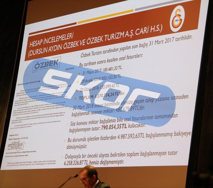 Galatasaray’ı karıştıran belgeler genel kurulda gösterildi - Resim: 1