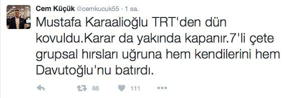 Cem Küçük: Mustafa Karaalioğlu TRT'den kovuldu! - Resim: 1