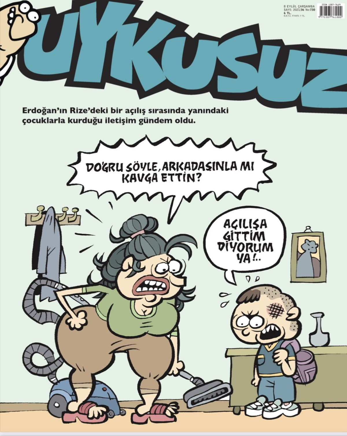 Erdoğan Kafasına Vurmuştu! Uykusuz'a Kapak Oldu - Resim: 1