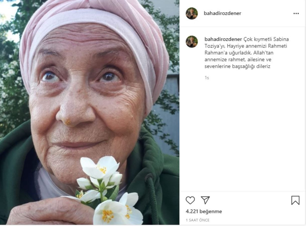 Sabina Toziya Kimdir? Hayriye Ana Sabina Toziya Neden Öldü? - Resim: 1