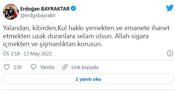 Eski Bakan Bayraktar AKP'ye Gönderme mi Yapıyor? Kul Hakkı Yemekten... - Resim: 1