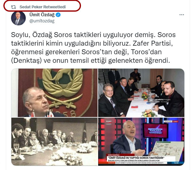 Özdağ ve Soylu Kavgasında Sedat Peker Ne Mesaj Verdi? - Resim: 3