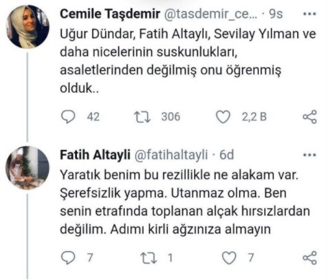 Fatih Altaylı Cemile Taşdemir'e Ateş Püskürdü: Yaratık! - Resim: 1
