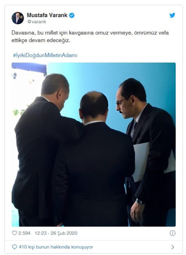 Bakan Mustafa Varank ile Cumhurbaşkanı Erdoğan'dan omuz omuza fotoğraf - Resim: 1