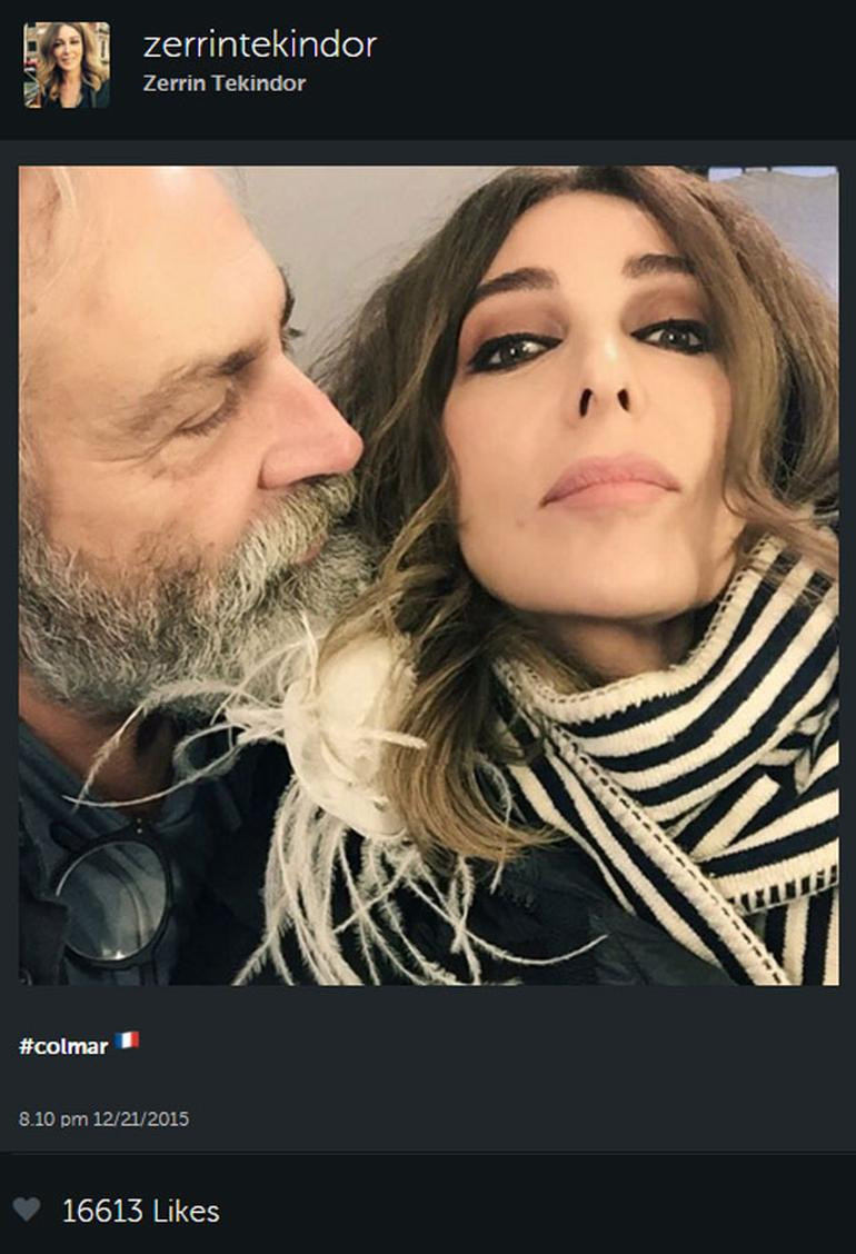 Zerrin Tekindor'un aşk selfiesi - Resim: 1