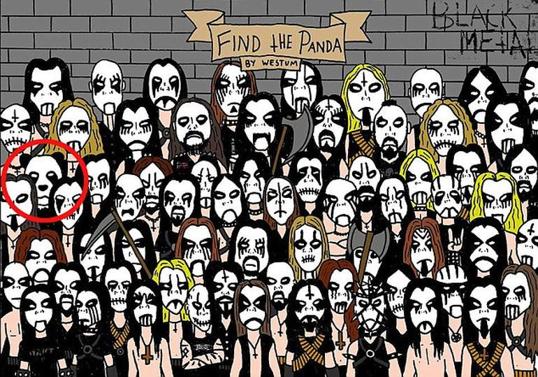 Pandayı bul bulmacasının son hali - Resim: 1