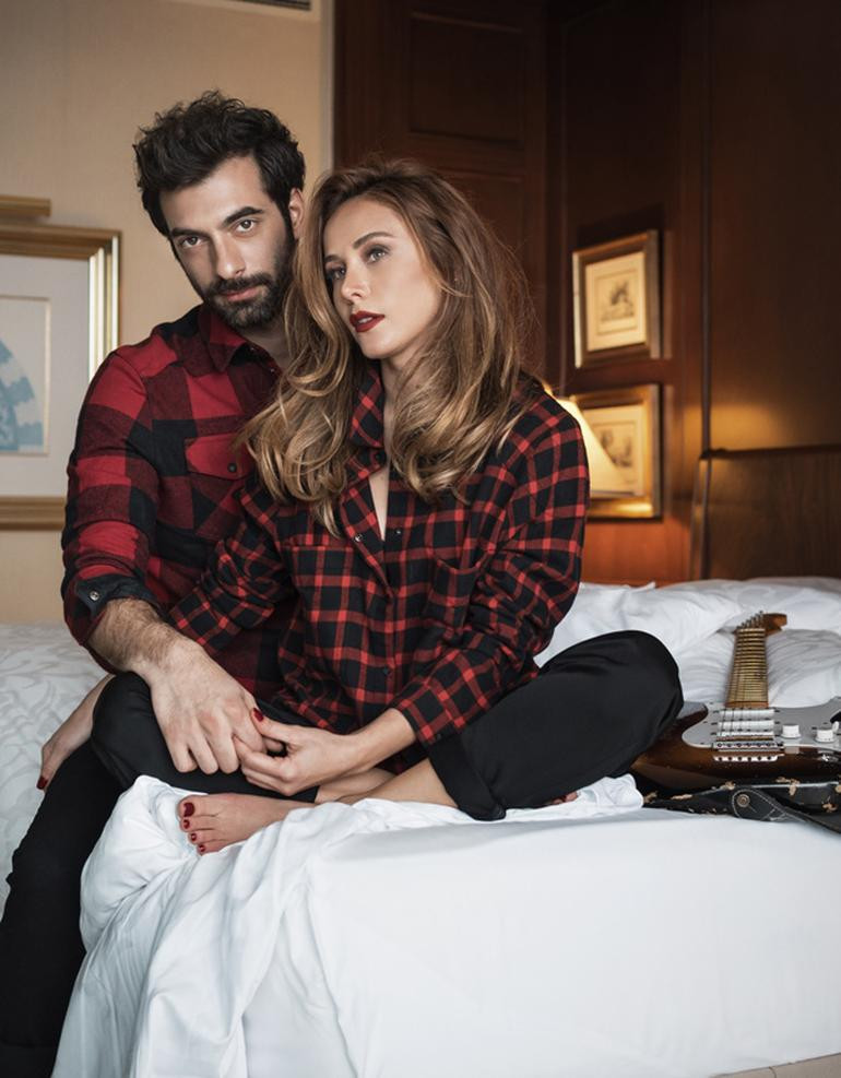 Burçin Terzioğlu ve İlker Kaleli'nin aşk pozları - Resim: 2