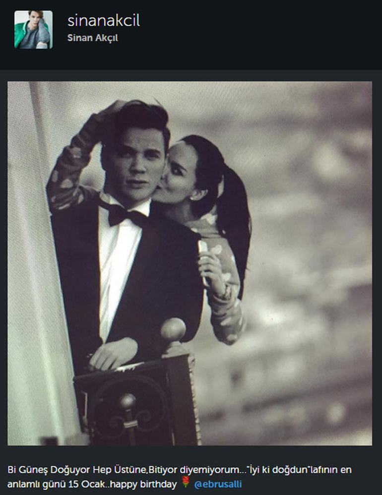 Sinan Akçıl'dan Ebru Şallı'ya aşk dolu mesaj - Resim: 3