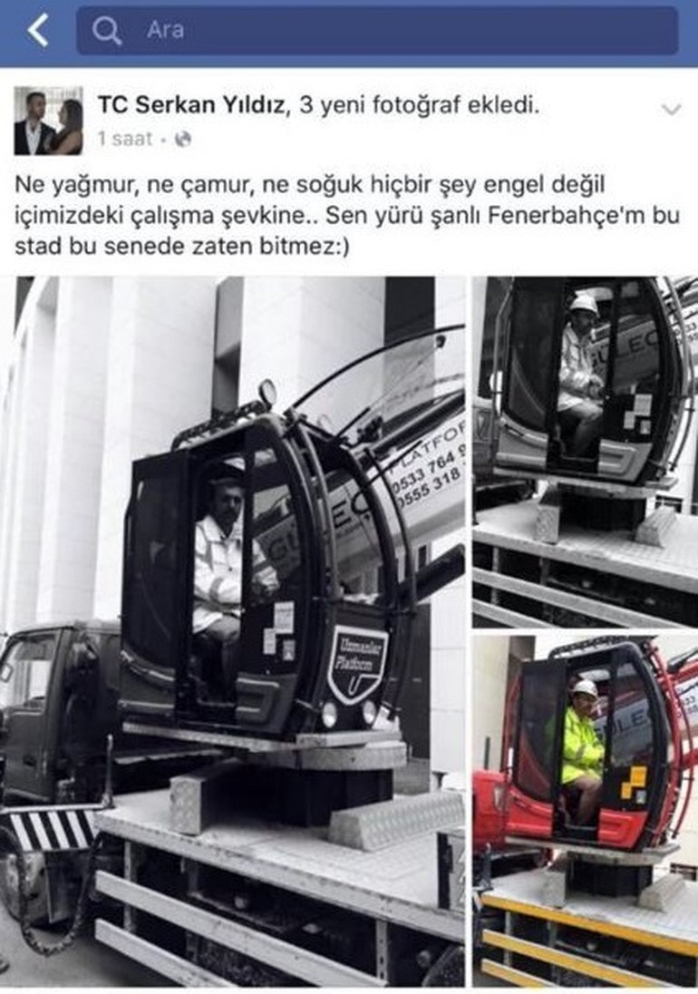 Beşiktaş stadına Fenerbahçe sloganı yazınca... - Resim: 1