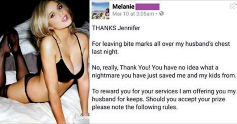 Kocasının metresine bu notu yolladı - Resim: 1