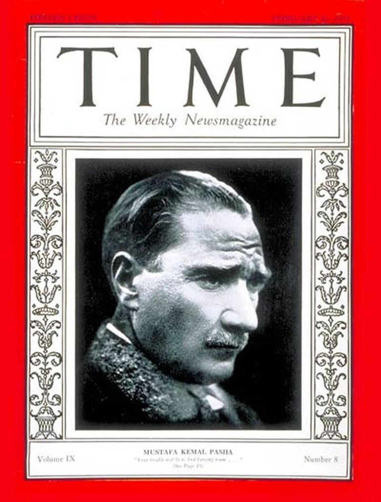 Atatürk 93 Yıl önce bugün Time dergisinin kapağındaydı - Resim: 2
