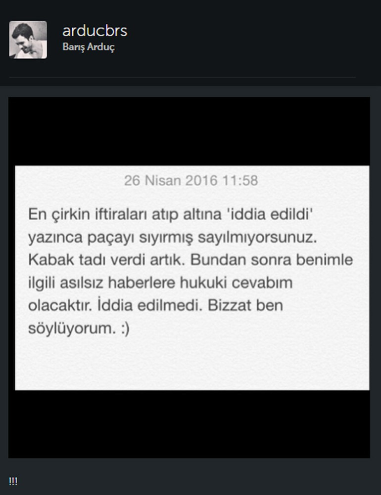 Barış Arduç'tan çapkınlık iddialarına sert yanıt! - Resim: 1