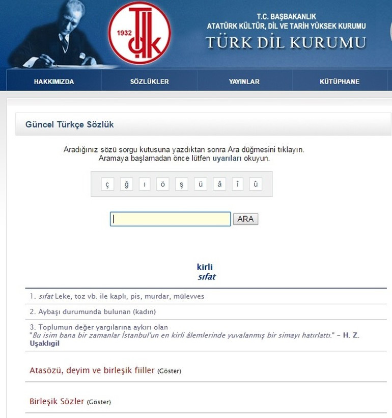 TDK regl olan kadına tanım: Kirli - Resim: 1