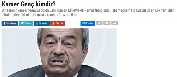 Akit'in hedefinde bu kez Kamer Genç var - Resim: 1