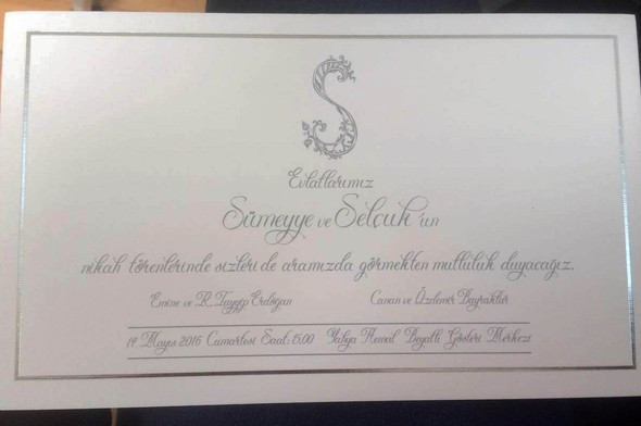 Sümeyye Erdoğan ile Özdemir Bayraktar’ın nikâhına 6 bin kişi davetli! - Resim: 2