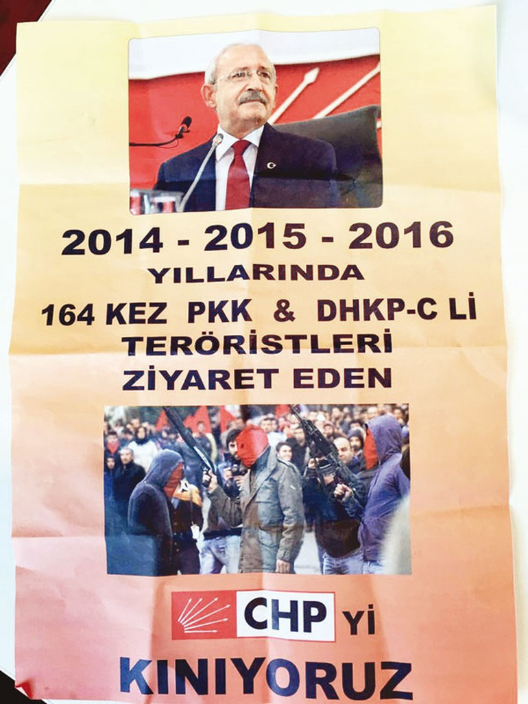 CHP'yi kızdıran kınama broşürlerini kim dağıttı? - Resim: 1