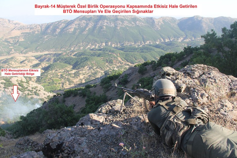 Son dakika! PKK'nın Lice'deki Küçük Kandili dağıtıldı! - Resim: 1
