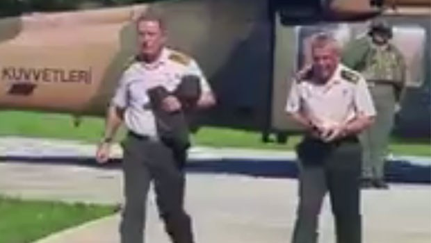 Hulusi Akar Çankaya Köşkü’ne geldi! - Resim: 1