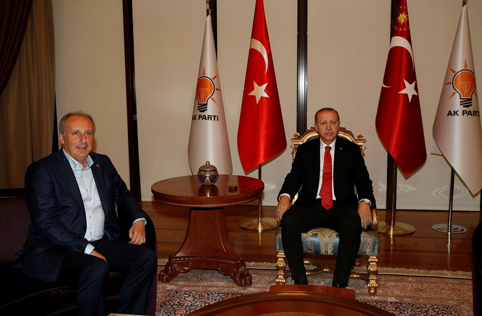Erdoğan ve Muharrem İnce 40 dakika görüştü - Resim: 1