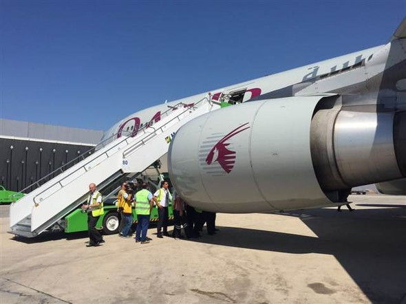 Katar uçağı Atatürk Havalimanı’na acil iniş yaptı! - Resim: 1