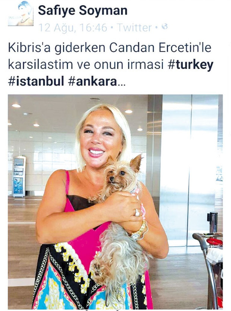 Candan Erçetin ile Safiye Soyman arasında selfie krizi! - Resim: 1