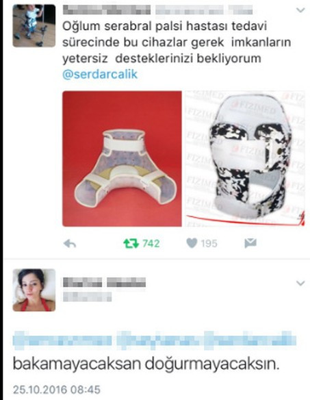 Hasta oğlu için yardım istedi tartışma konusu oldu - Resim: 1