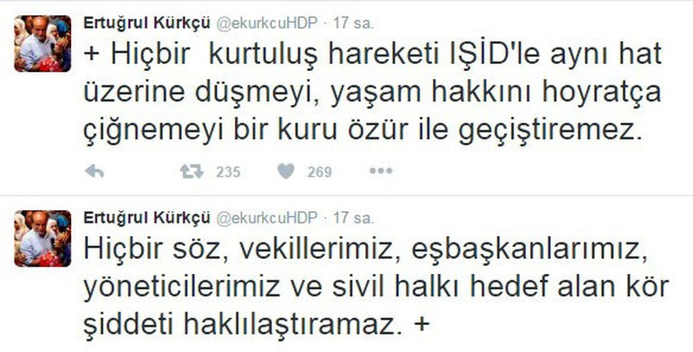 HDP'li Ertuğrul Kürkçü'den PKK'ya sert tepki - Resim: 1