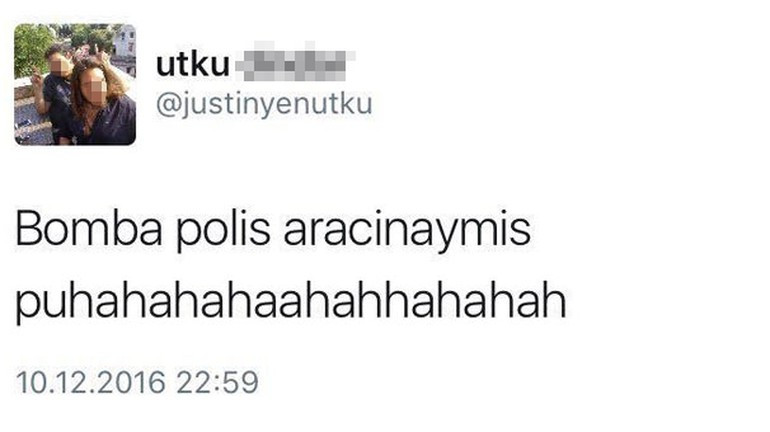 Skandal tweet'i atan Berfin K. yakalandı! - Resim: 1