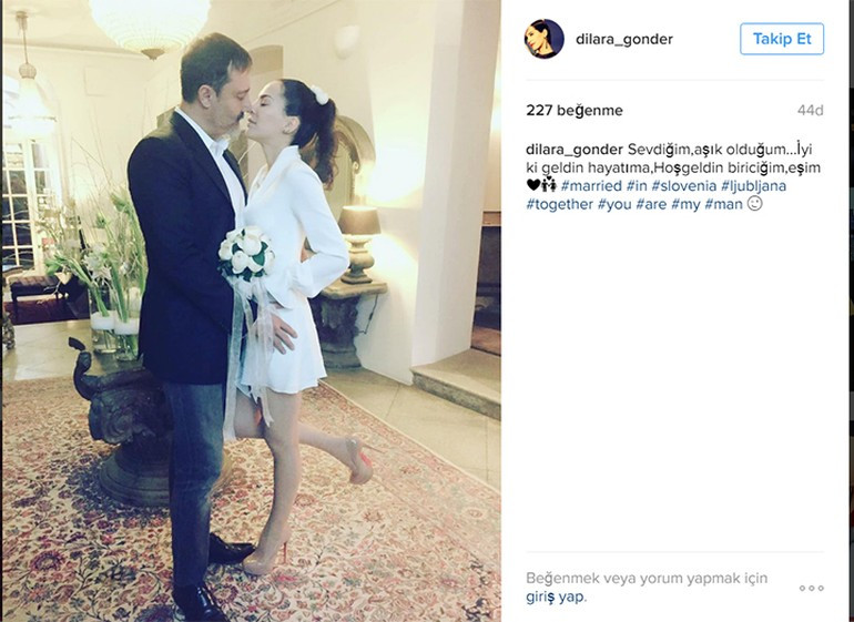 Dilara Gönder'den sürpriz nikah - Resim: 1
