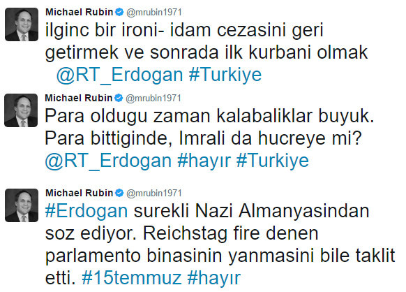 Michael Rubin'den Erdoğan'a küstah tehditler - Resim: 1
