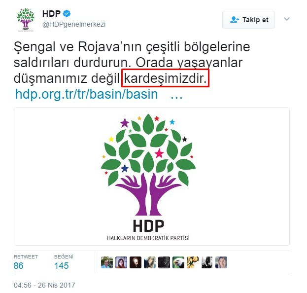 HDP'den skandal Sincar açıklaması - Resim: 1