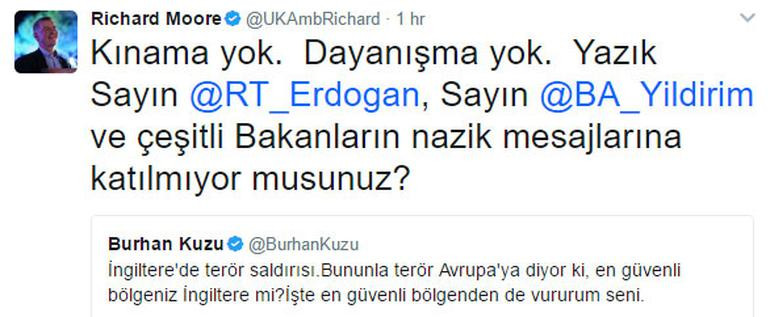 İngiliz Büyükelçi'den Burhan Kuzu'ya Erdoğan'lı yanıt - Resim: 2