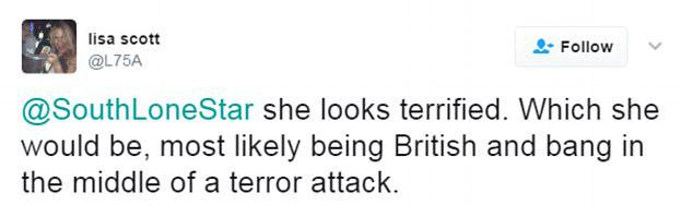 Londra saldırısı sonrası köprüden geçen türbanlı kadın tartışılıyor - Resim: 3