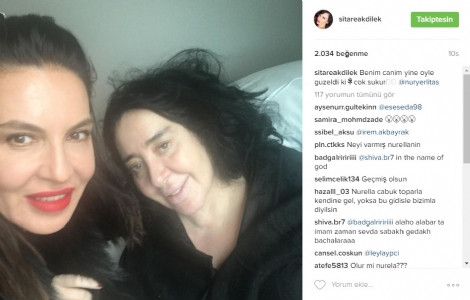 Nur Yerlitaş hastane odasında ilk kez görüntülendi - Resim: 1