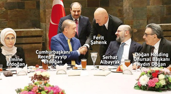 Medya patronları Erdoğan'ın iftar davetinde - Resim: 1