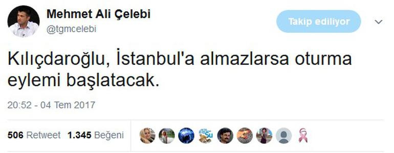 Kılıçdaroğlu'nun İstanbul'a girişi engellenirse oturma eylemi başlatacak - Resim: 1