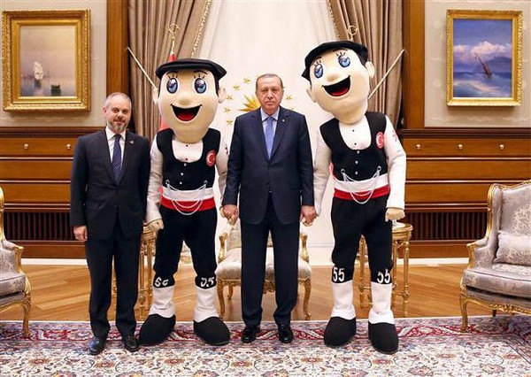 Erdoğan'a sürpriz ziyaretten renkli kareler - Resim: 1