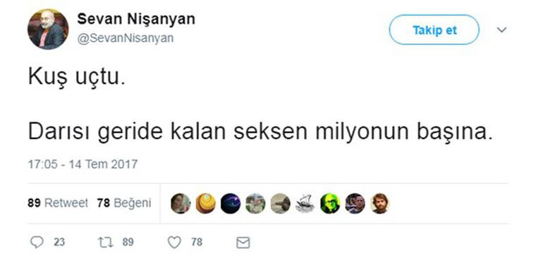Sevan Nişanyan cezaevinden firar ettiğini Twitter'dan duyurdu - Resim: 1