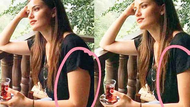 Fahriye Evcen photoshop yaptı sosyal medyayı salladı - Resim: 1