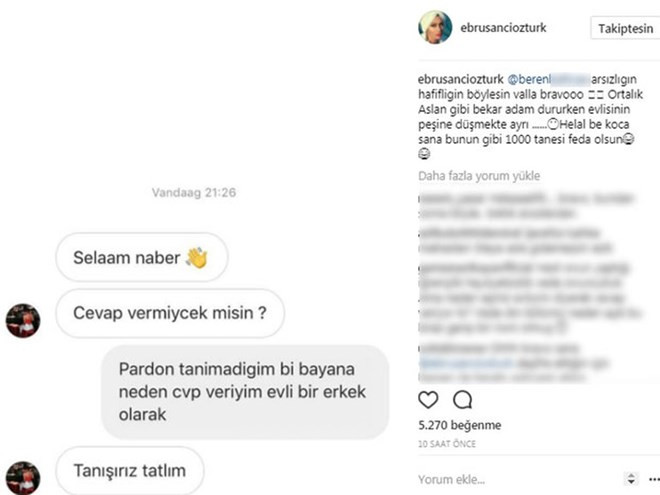 Ebru Şancı kocasına mesaj atan kadını ifşa etti - Resim: 1