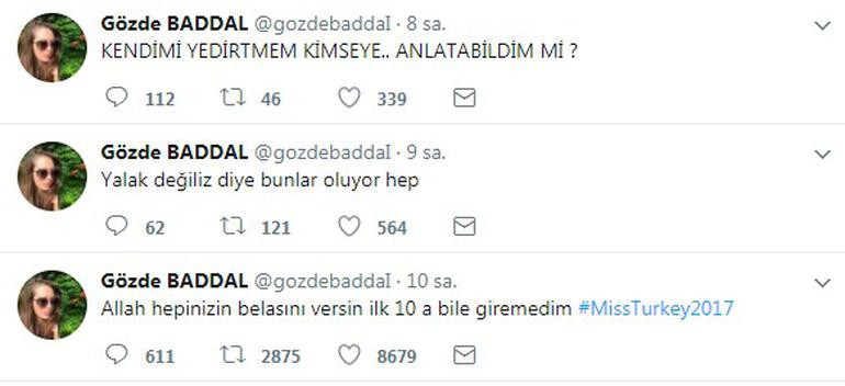 Miss Turkey'de Gözde Baddal isyanı: Torpil var, Allah belanızı versin - Resim: 1