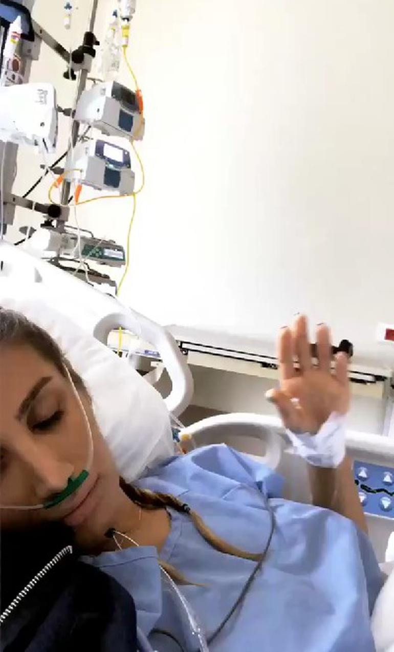 Yoğun bakımdaki İrem Derici'den ilk fotoğraf - Resim: 1