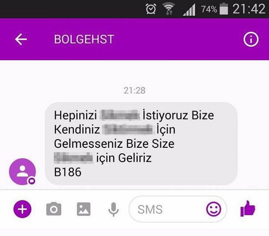 Hastaneden hastalara küfürlü mesaj - Resim: 1