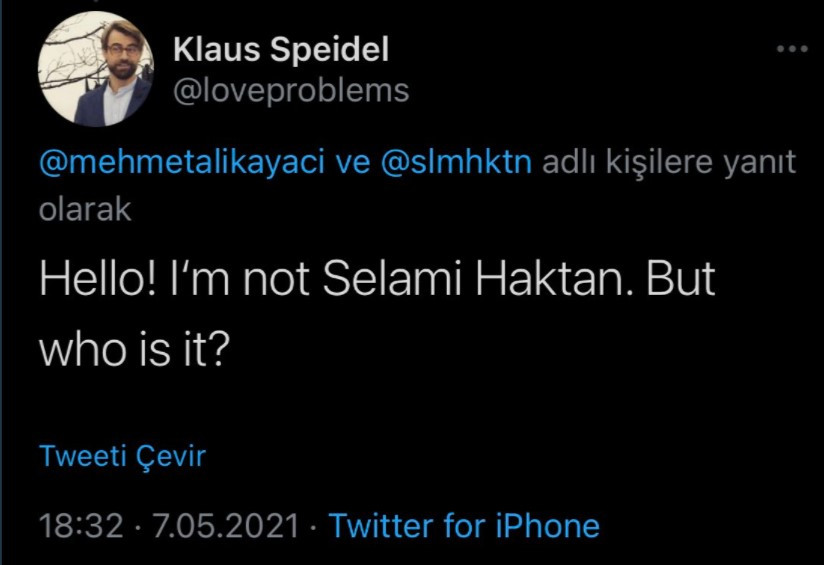 Ünlü Aktrollerden Selami Haktan'ın Hesabı Sahte Çıktı - Resim: 1