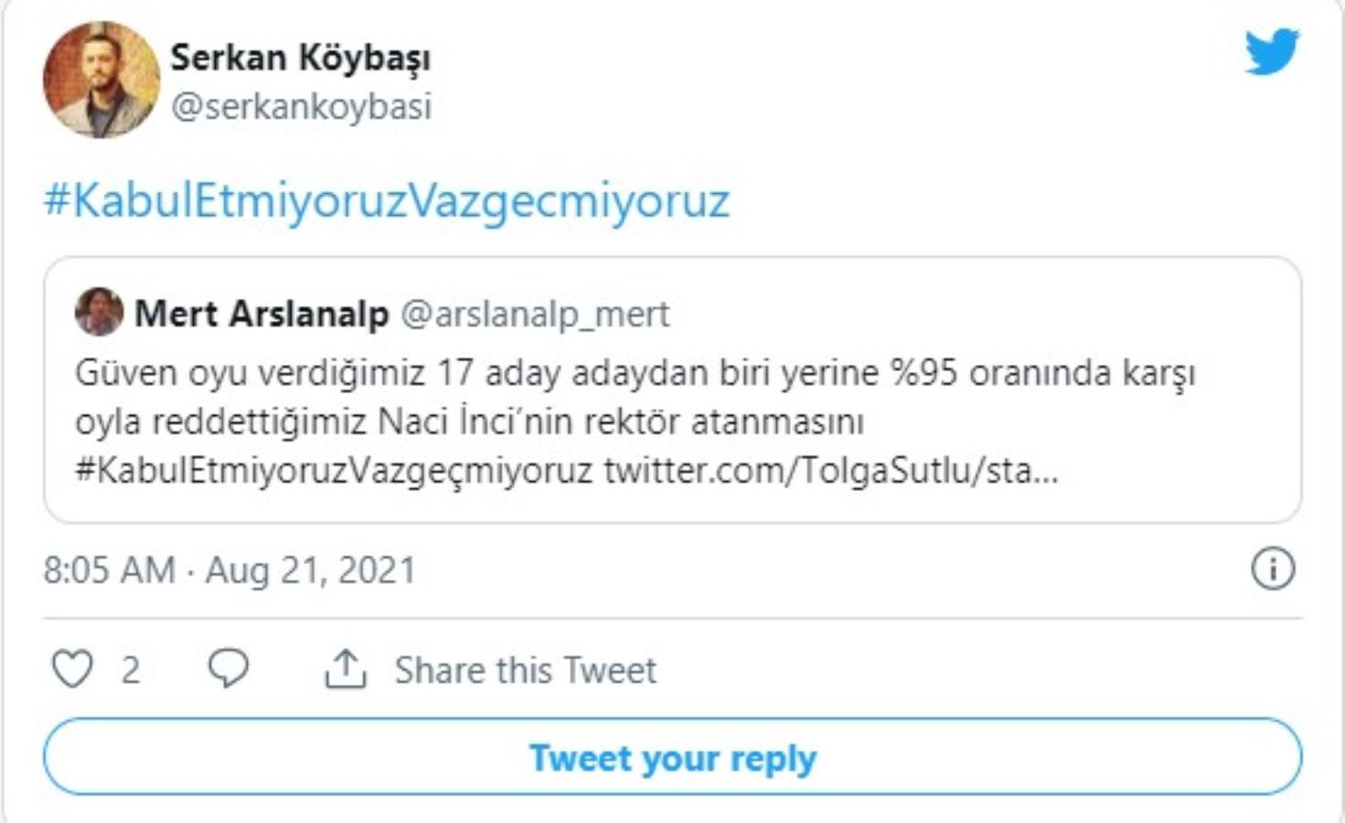 Boğaziçili Akademisyenlerden Yeni Kayyum Rektör Naci İnci'ye Tepki - Resim: 3