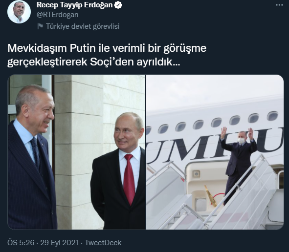 Erdoğan ve Putin Soçi'deki Zirveyi Değerlendirdi: Verimli Bir Görüşme - Resim: 1