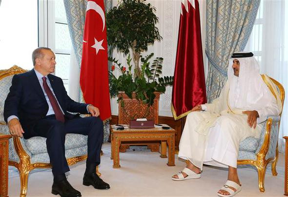 Erdoğan'ın Katar gezisinde Diriliş Ertuğrul sürprizi - Resim: 1