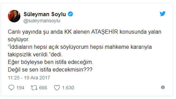 Kılıçdaroğlu NTV'de konuştu, Bakan Soylu Twitter'dan rest çekti - Resim: 1